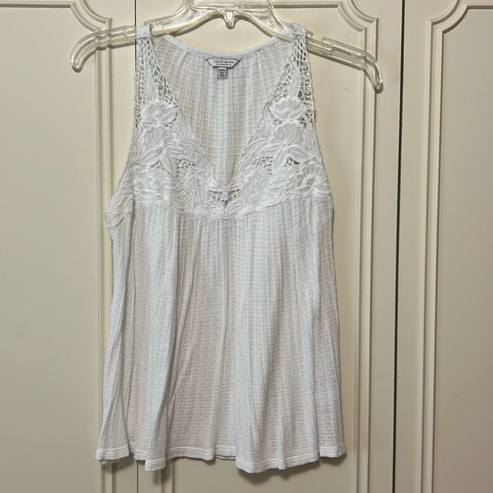Lucky Brand white tank
